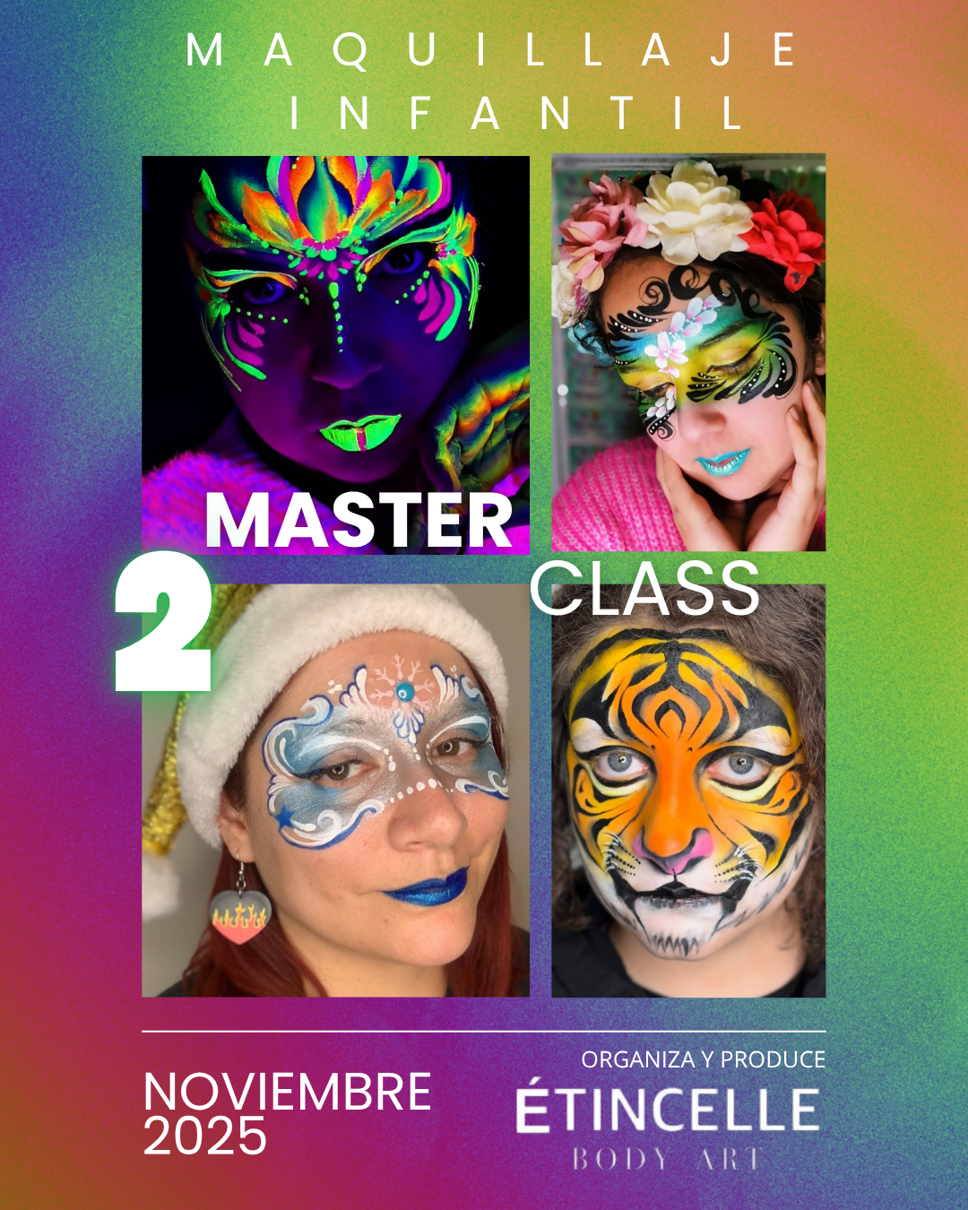 MASTER CLASS MAQUILLAJE INFANTIL - NOVIEMBRE 2025