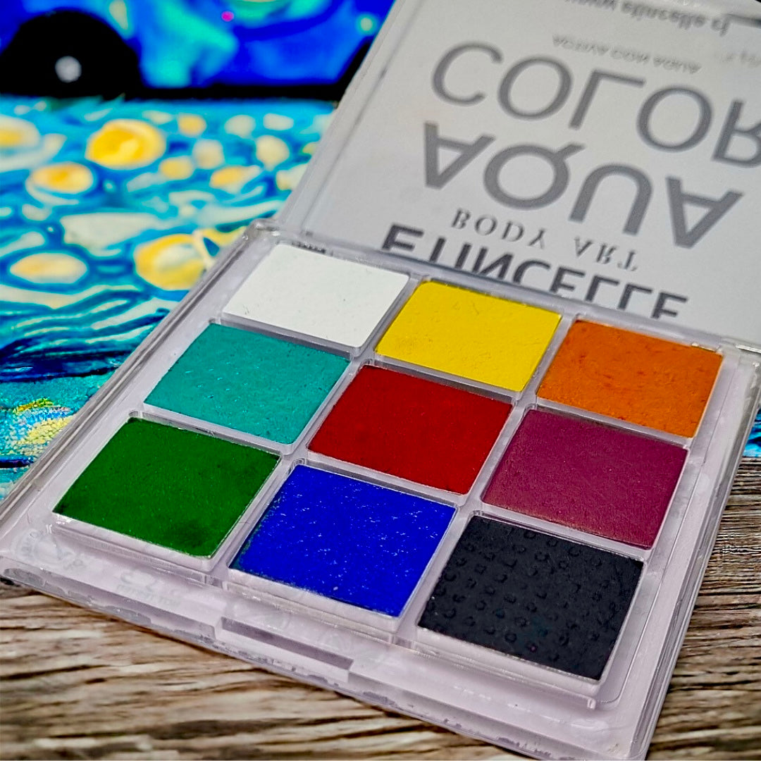 Paleta BÁSICA AQUA Travel size (9 colores)