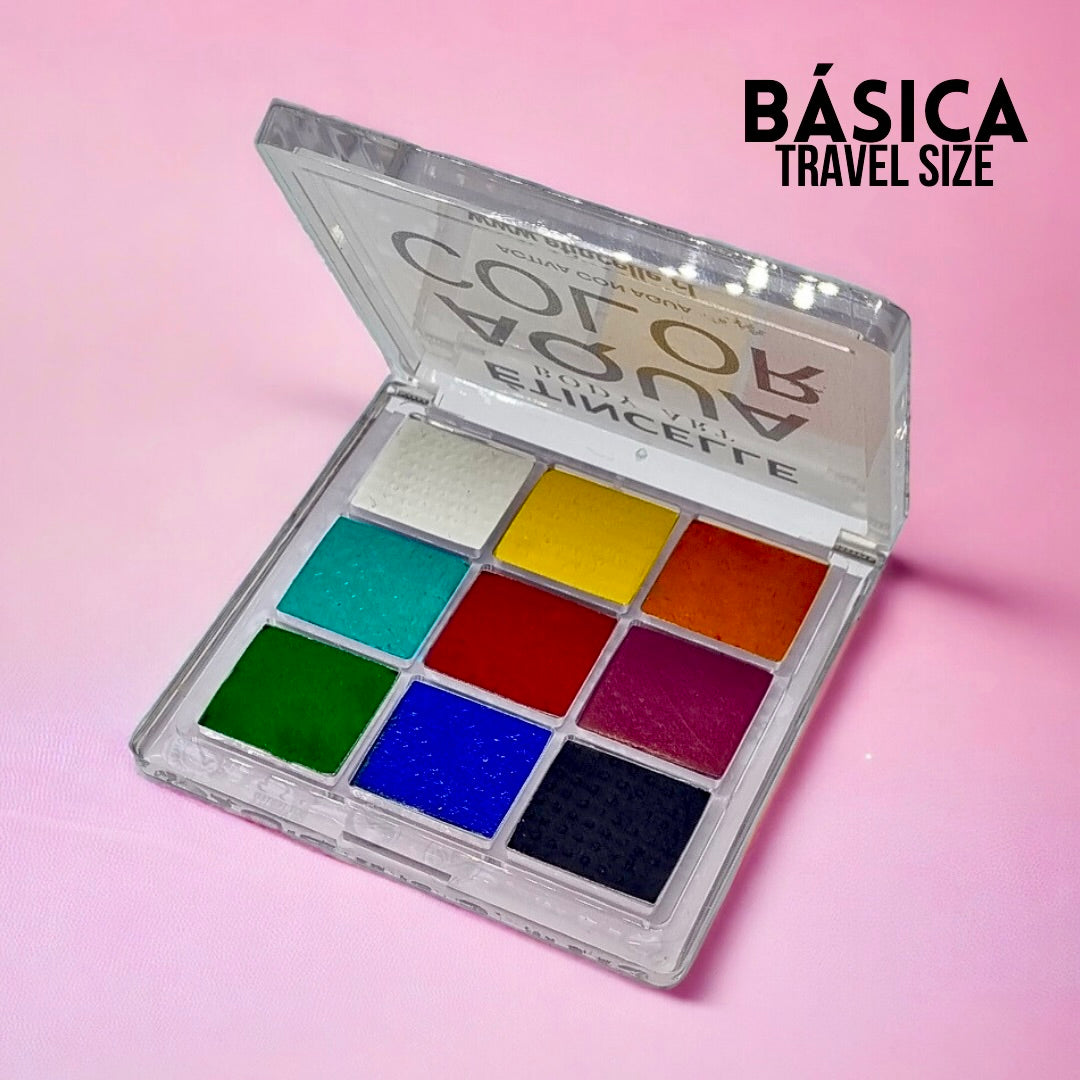 Paleta BÁSICA AQUA Travel size (9 colores)