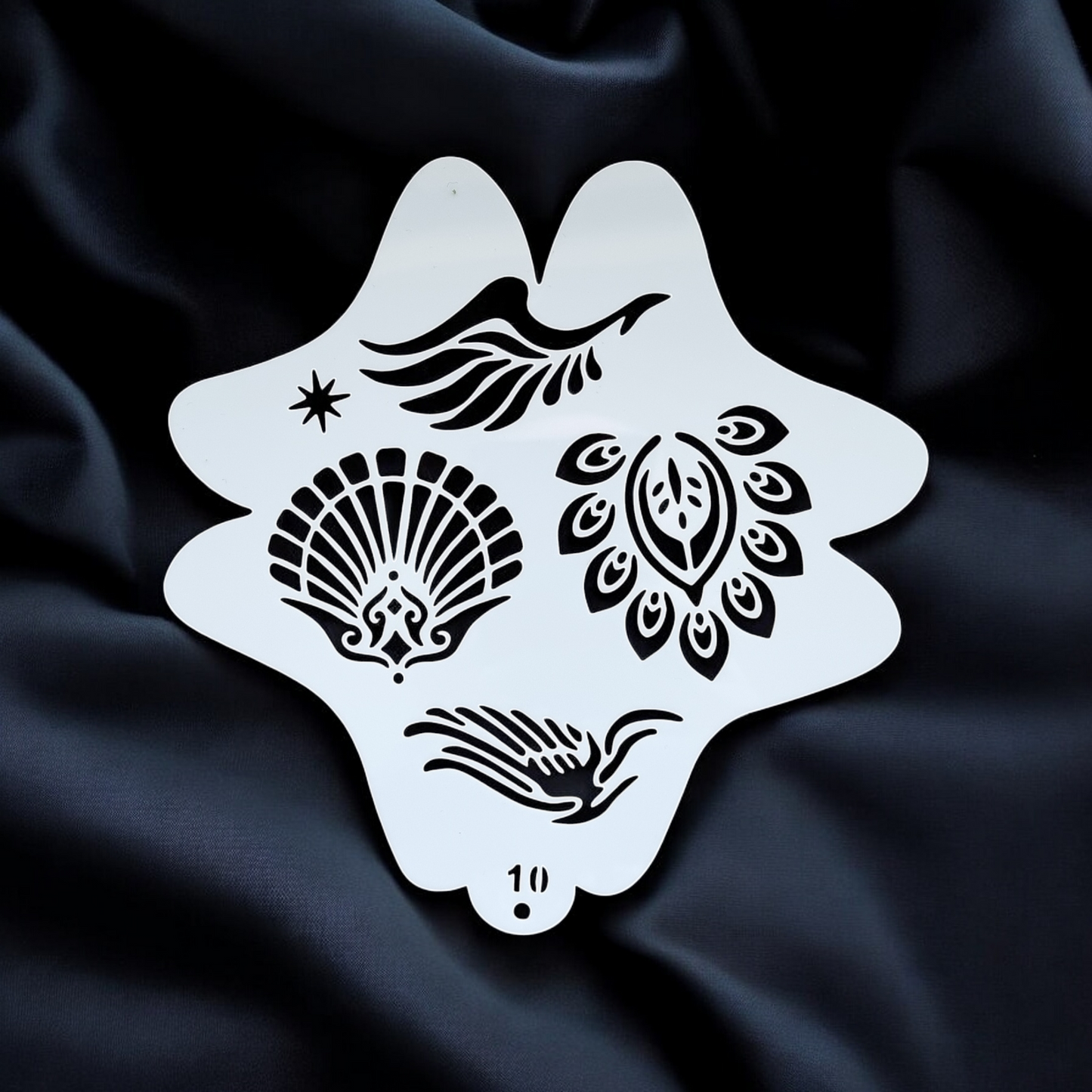 STENCIL SET - OFERTA JUEGO 10 PIEZAS