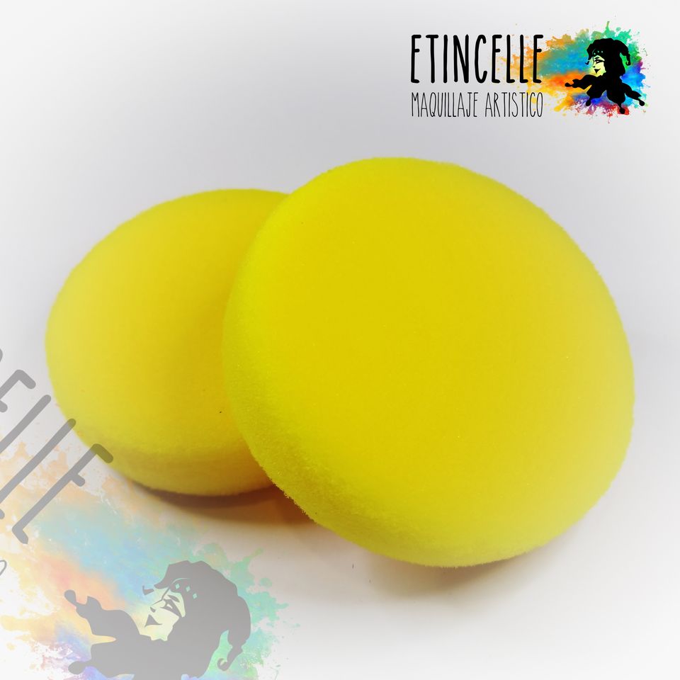SET Esponja redonda espuma (2 unidades)