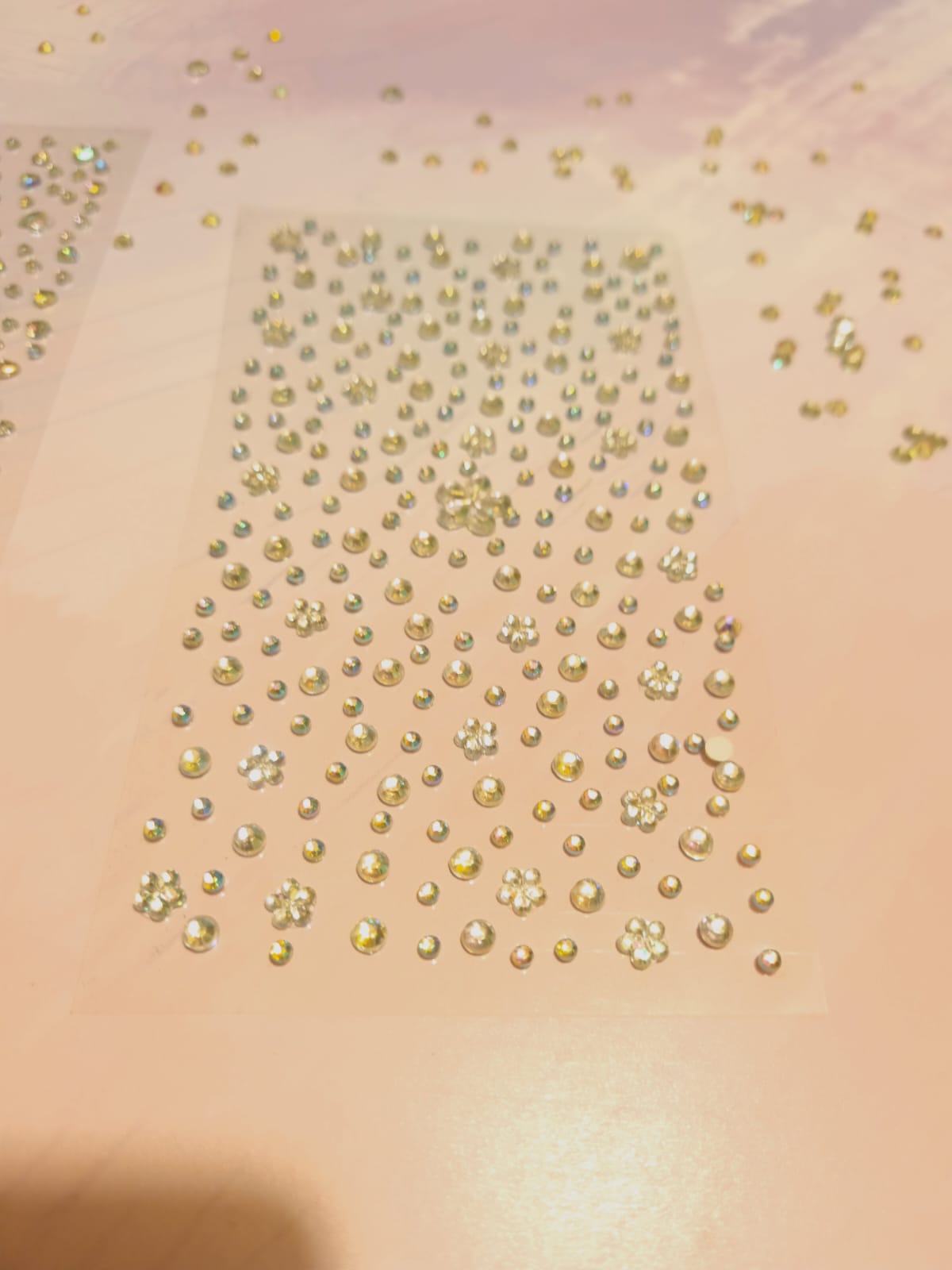 Cristales y FLORES Adhesivas