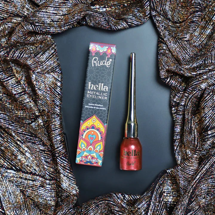 Delineador Hella Metallic- Rude (3 tonos)