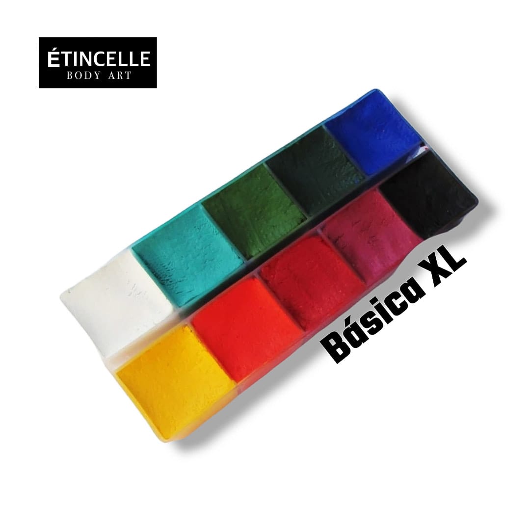Paleta 10 colores mate XL