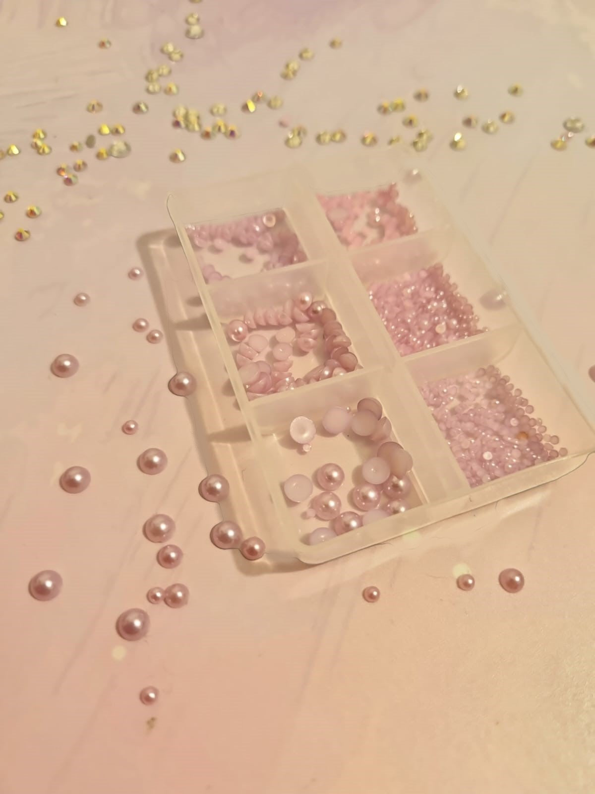 SET PERLAS (3 tonos-necesita pegamento)