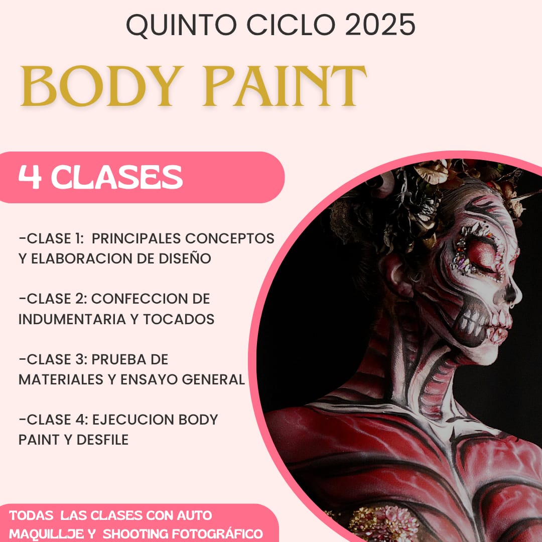 2026 CURSO ANUAL DE MAQUILLAJE ARTISTICO - INSCRIPCIONES ABIERTAS