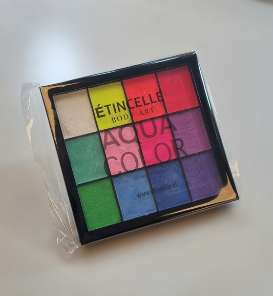 PALETA FULL FLUOR 12 COLORES - 50 CC