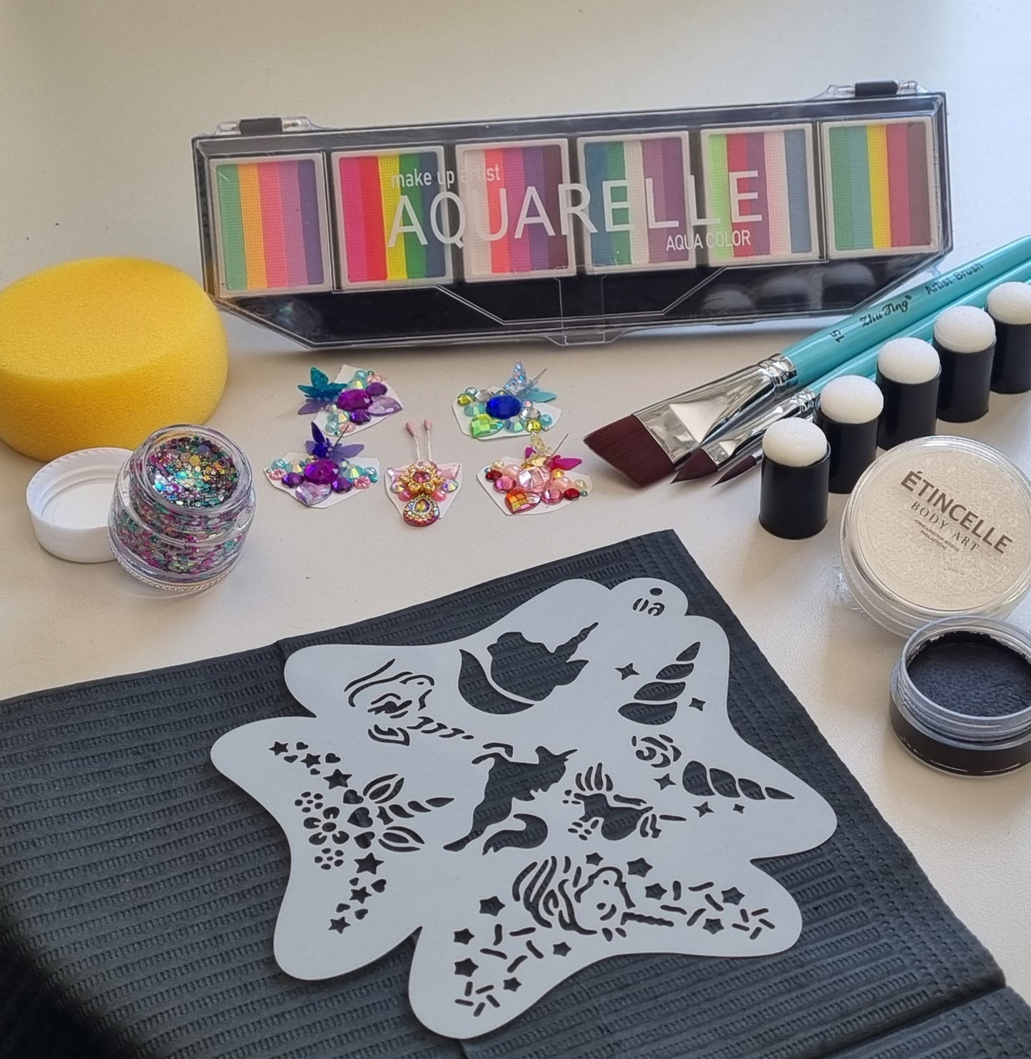 KIT MAQUILLAJE INFANTIL - PINTACARITAS OFERTA