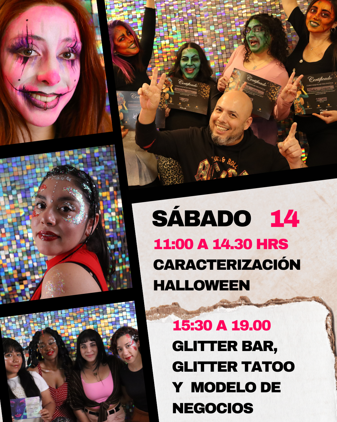 MASTER CLASS MAQ. PARA EVENTOS - 14 y 15 NOVIEMBRE 2026 - PRESENCIAL Y ONLINE
