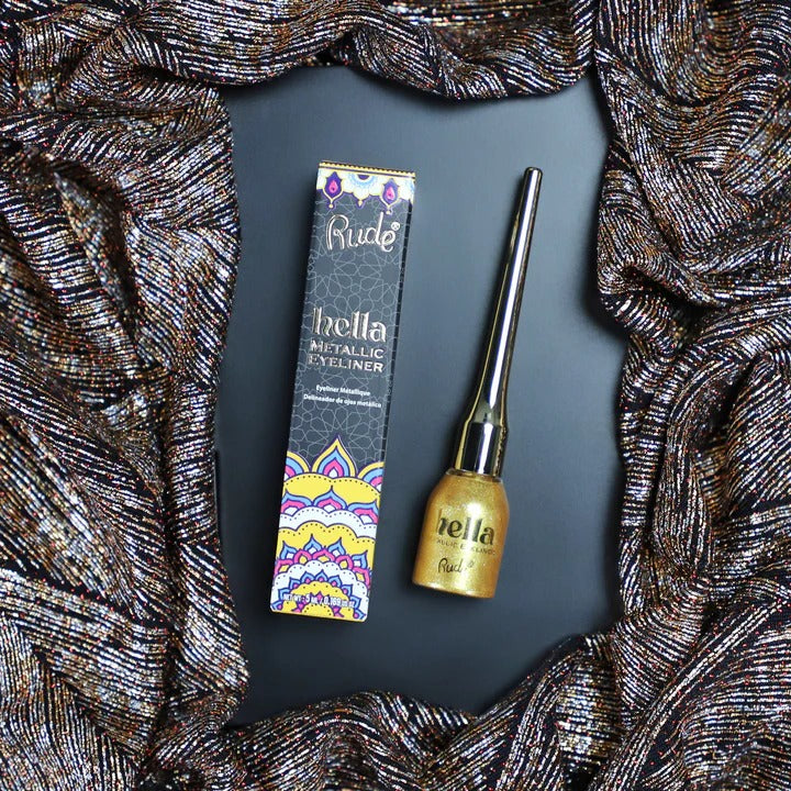 Delineador Hella Metallic- Rude (3 tonos)