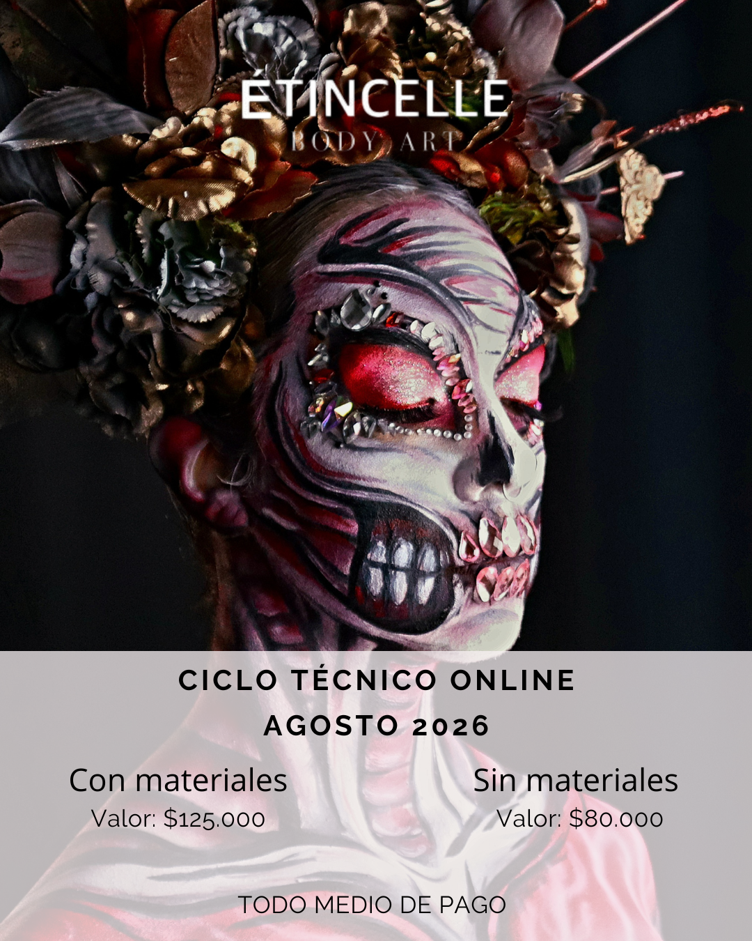 CICLO TÉCNICO DE MAQUILLAJE AL AGUA DESDE CERO - 21 DE AGOSTO