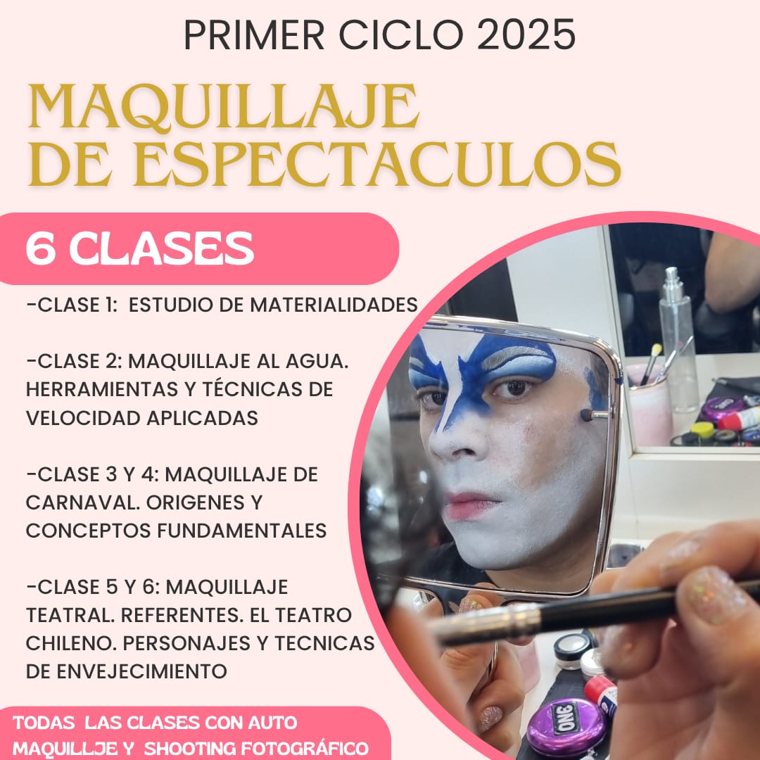 2026 CURSO ANUAL DE MAQUILLAJE ARTISTICO - INSCRIPCIONES ABIERTAS