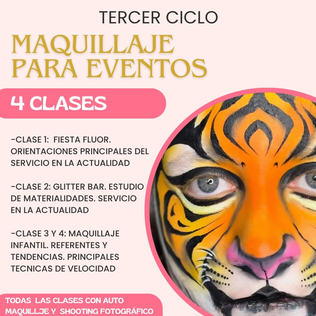 2026 SEGUNDO SEMESTRE MAQUILLAJE ARTISTICO - INSCRIPCIONES ABIERTAS